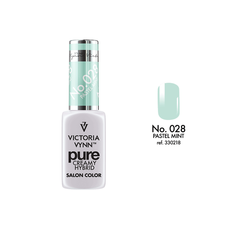 pure creamy hybrid salon color No.028 pastel mint (TPO FREE)